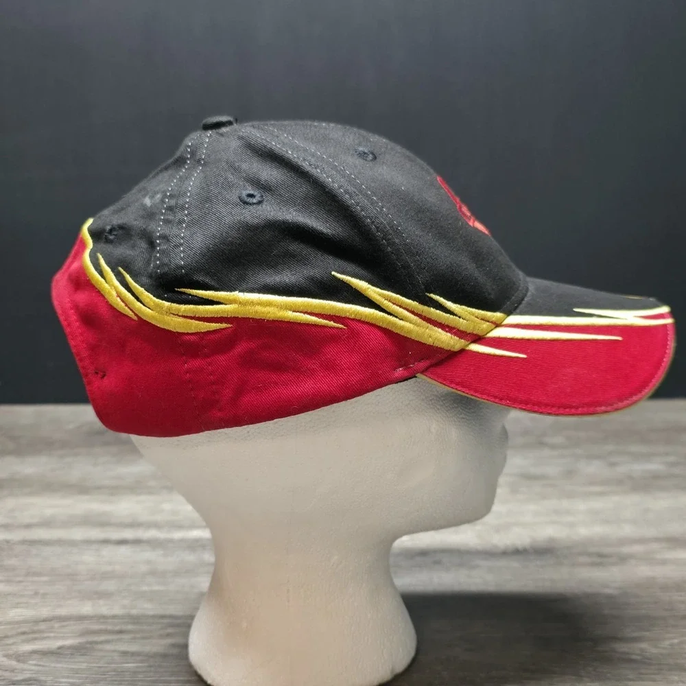 Nissan Hat - Red, Yellow, Black - Lightning Bolts - One Size Fits Most